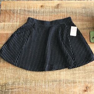 ~free people~ black and white combo skirt
